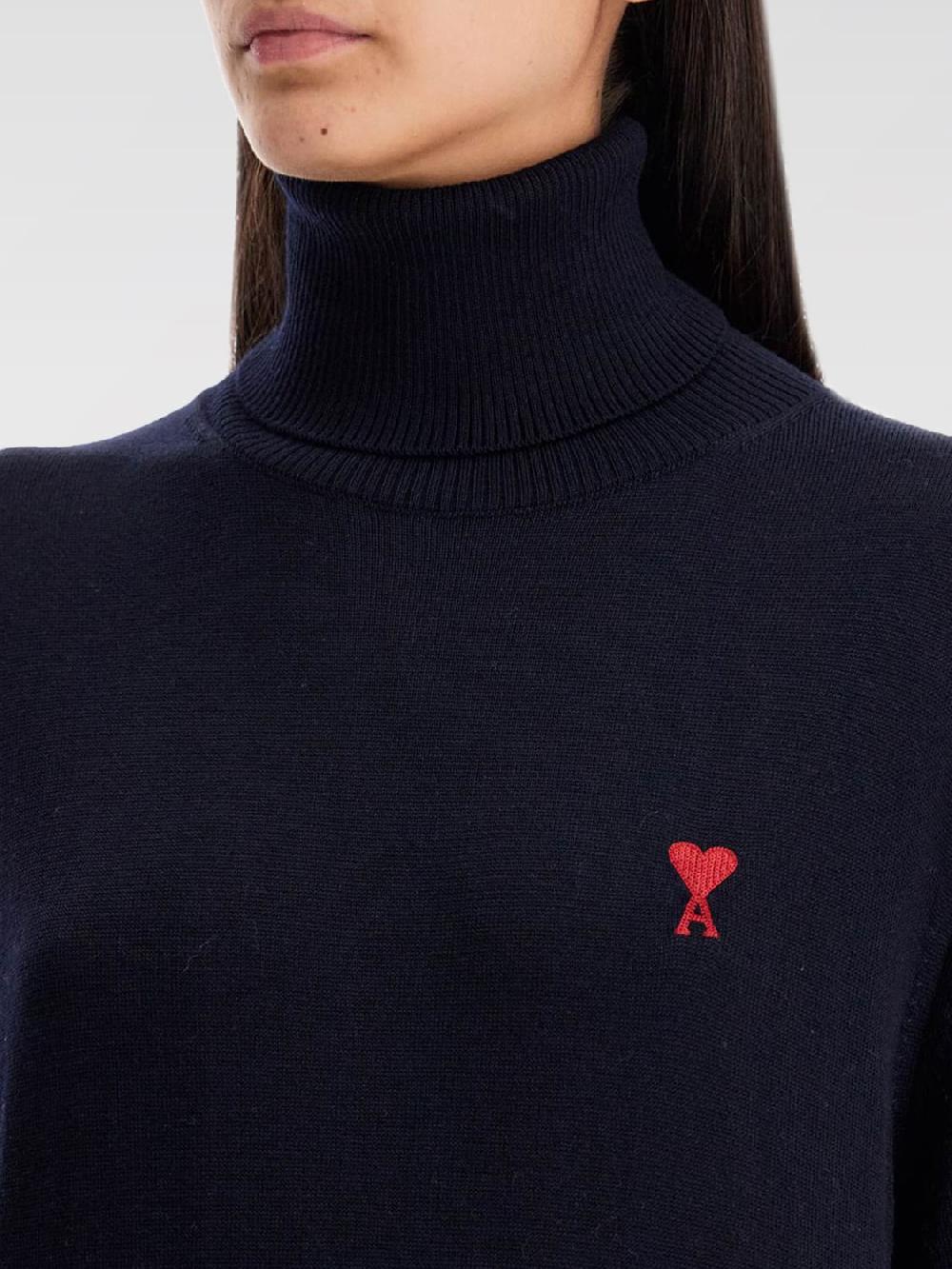Giglio Maglia a dolcevita Ami Paris in lana Nuovi prodotti