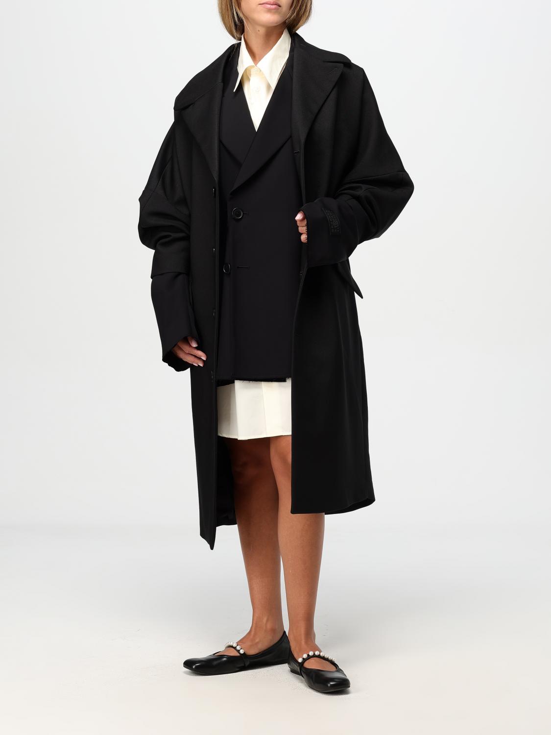 Giglio Cappotto MM6 Maison Margiela in tessuto Offerta speciale della fabbrica