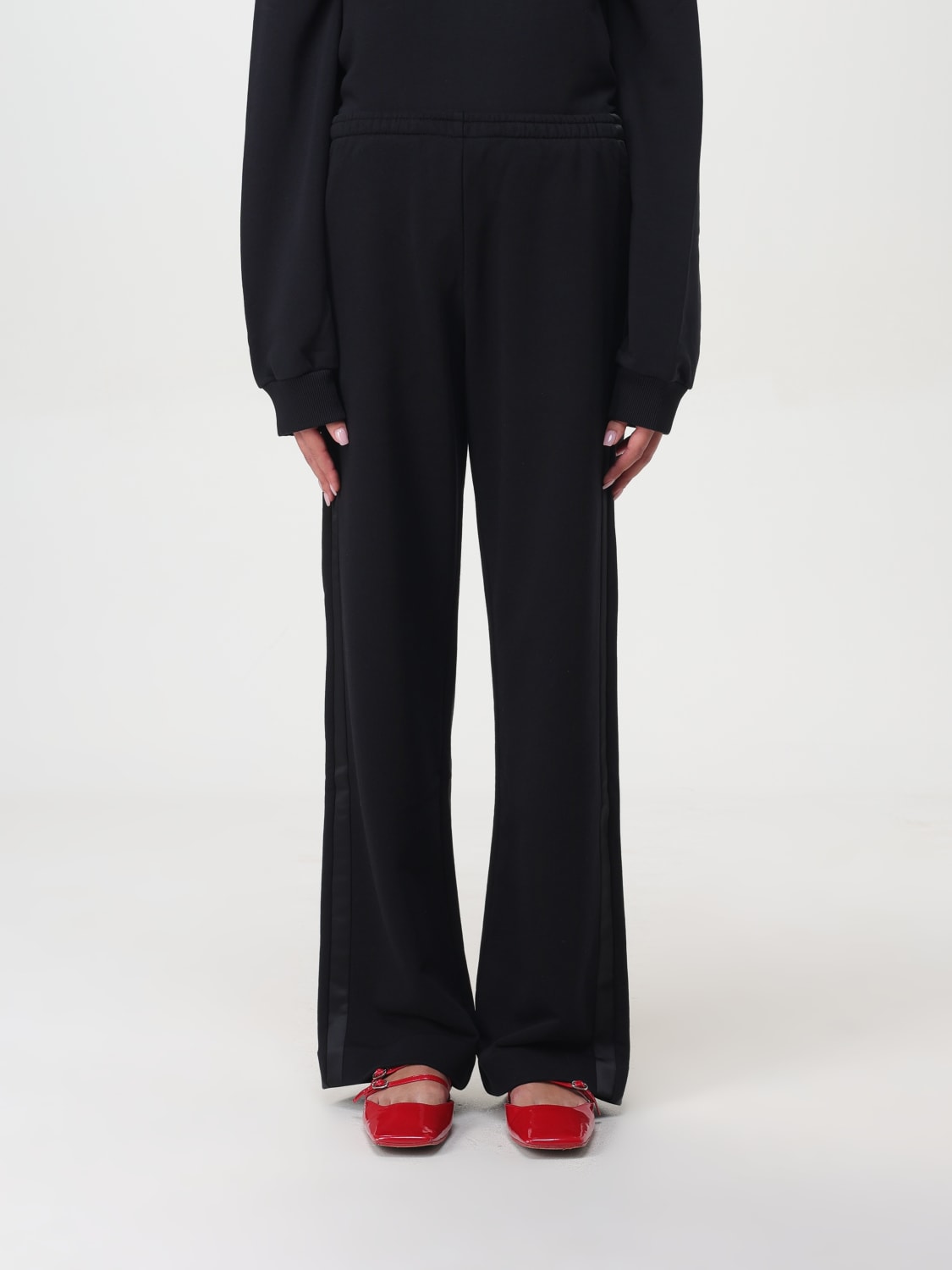 Giglio Pantalone MM6 Maison Margiela in cotone Sostegno trimestrale