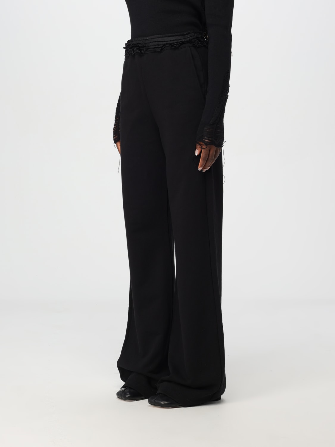 Giglio Pantalone MM6 Maison Margiela in cotone 50% di sconto con spedizione gratuita