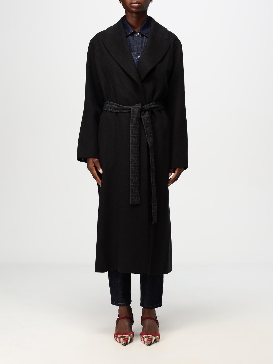 Giglio Cappotto Fendi in lana vergine In vendita