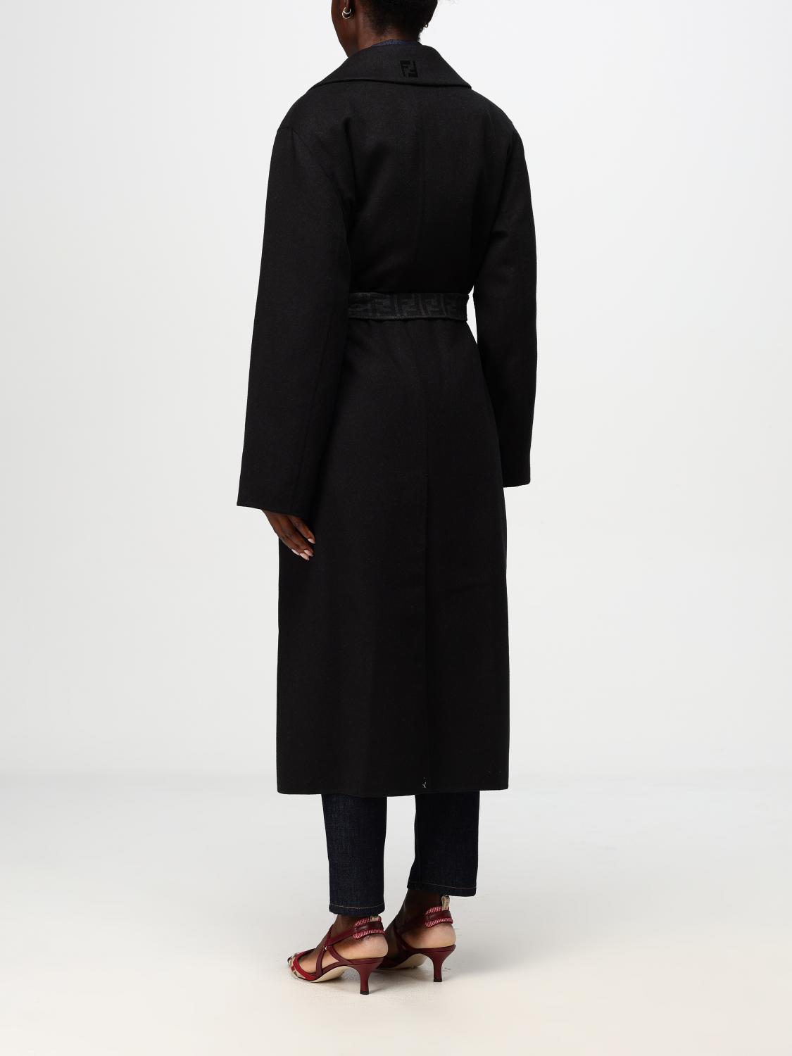 Giglio Cappotto Fendi in lana vergine In vendita