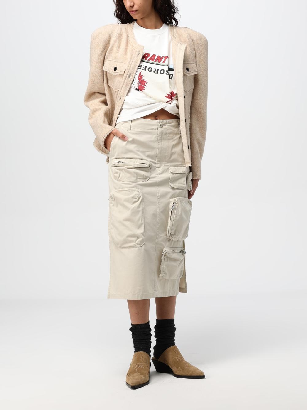 Giglio Gonna cargo MM6 Maison Margiela in cotone Sconti questo mese