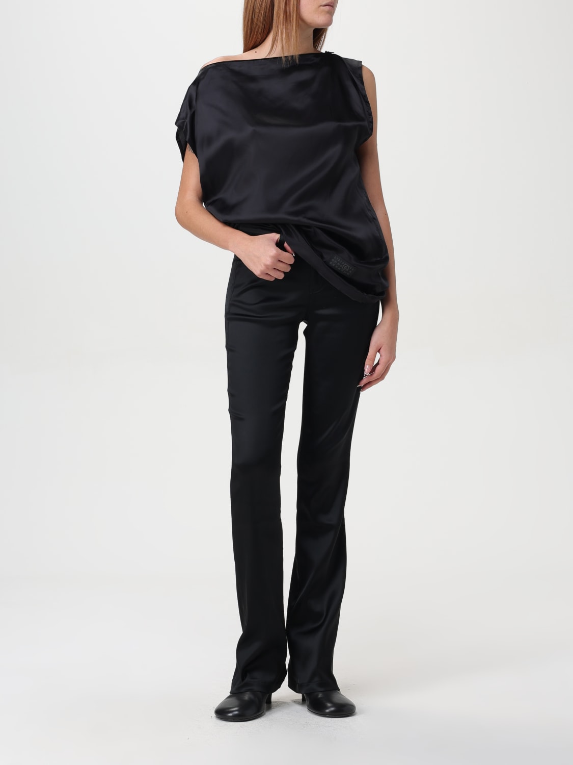 Giglio Blusa MM6 Maison Margiela in viscosa Vendita