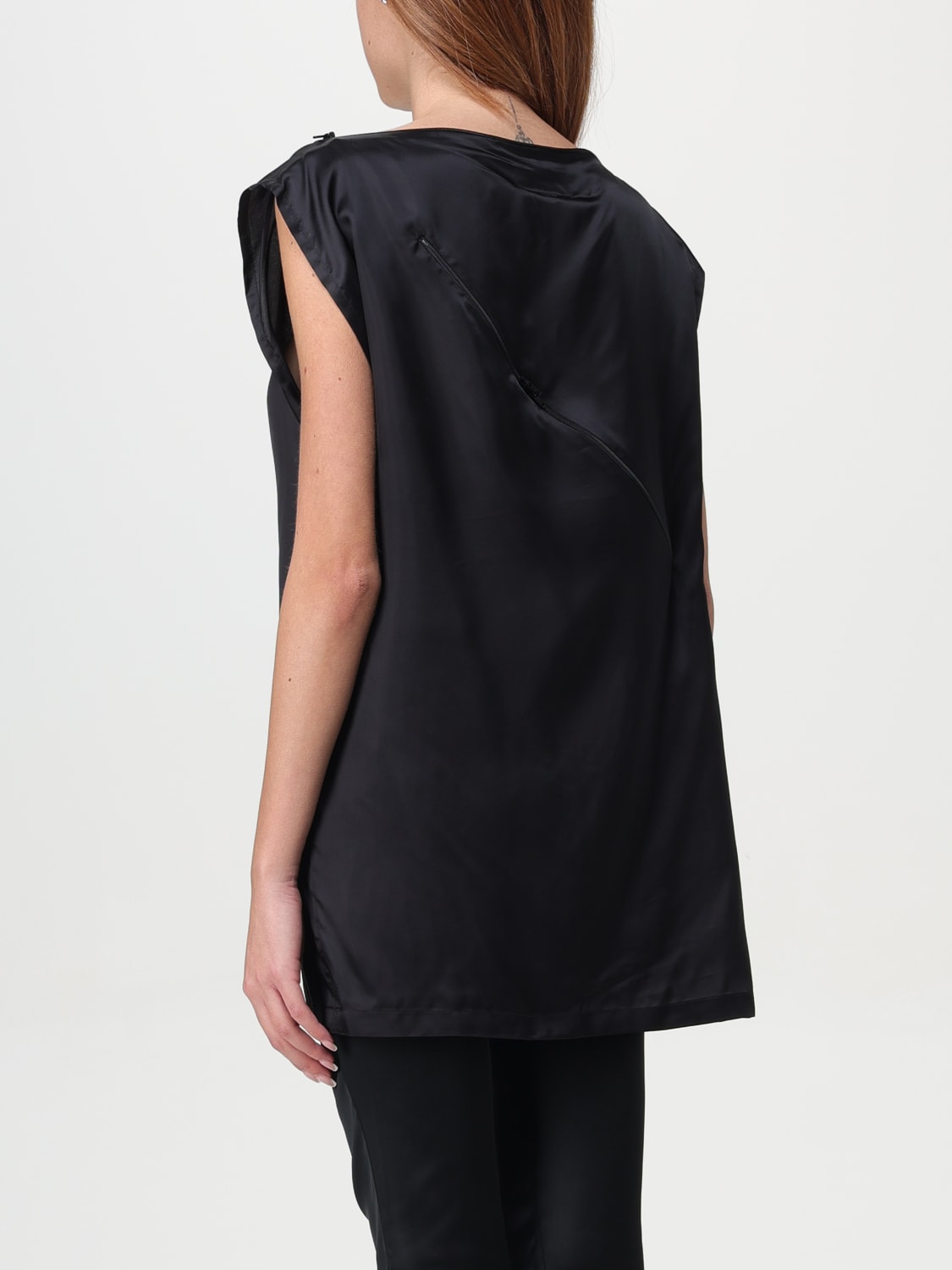 Giglio Blusa MM6 Maison Margiela in viscosa Vendita
