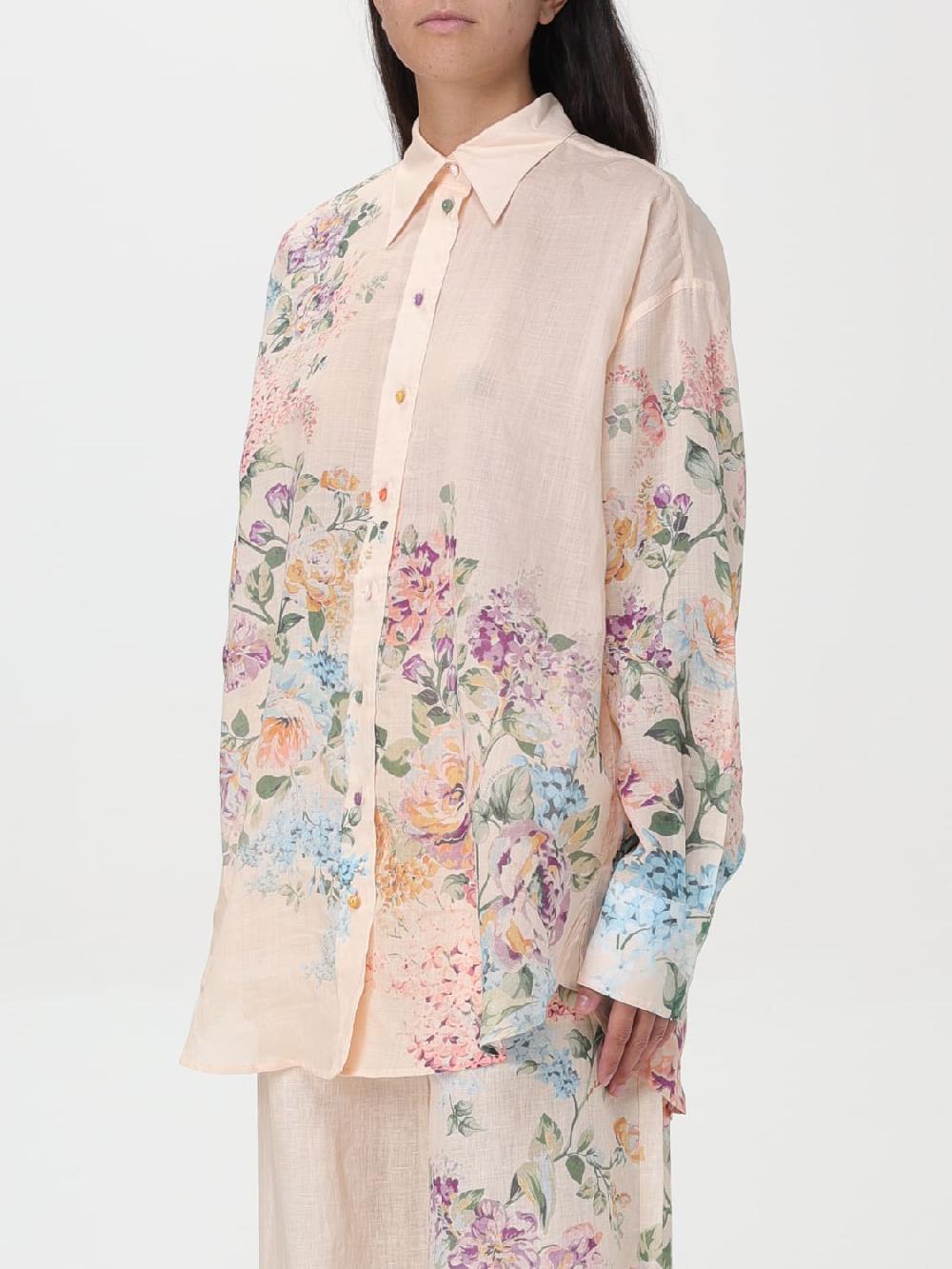 Giglio Camicia Halliday floreale Zimmermann Soddisfazione Garantita