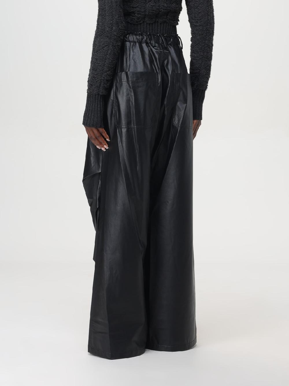 Giglio Pantalone MM6 Maison Margiela in viscosa Sconto