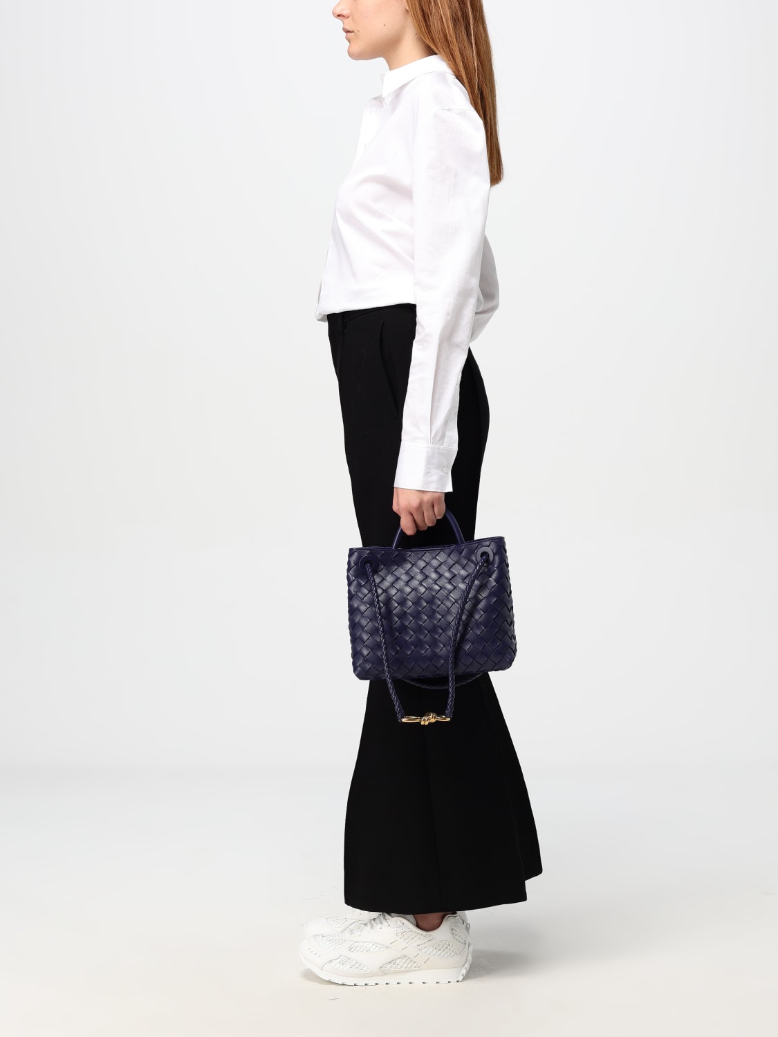 Giglio Pantalone Bottega Veneta in lana Vendita Calda