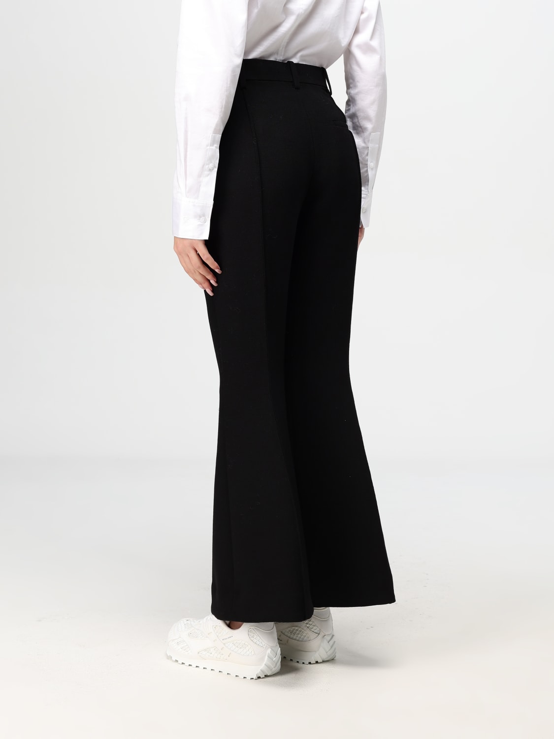 Giglio Pantalone Bottega Veneta in lana Vendita Calda