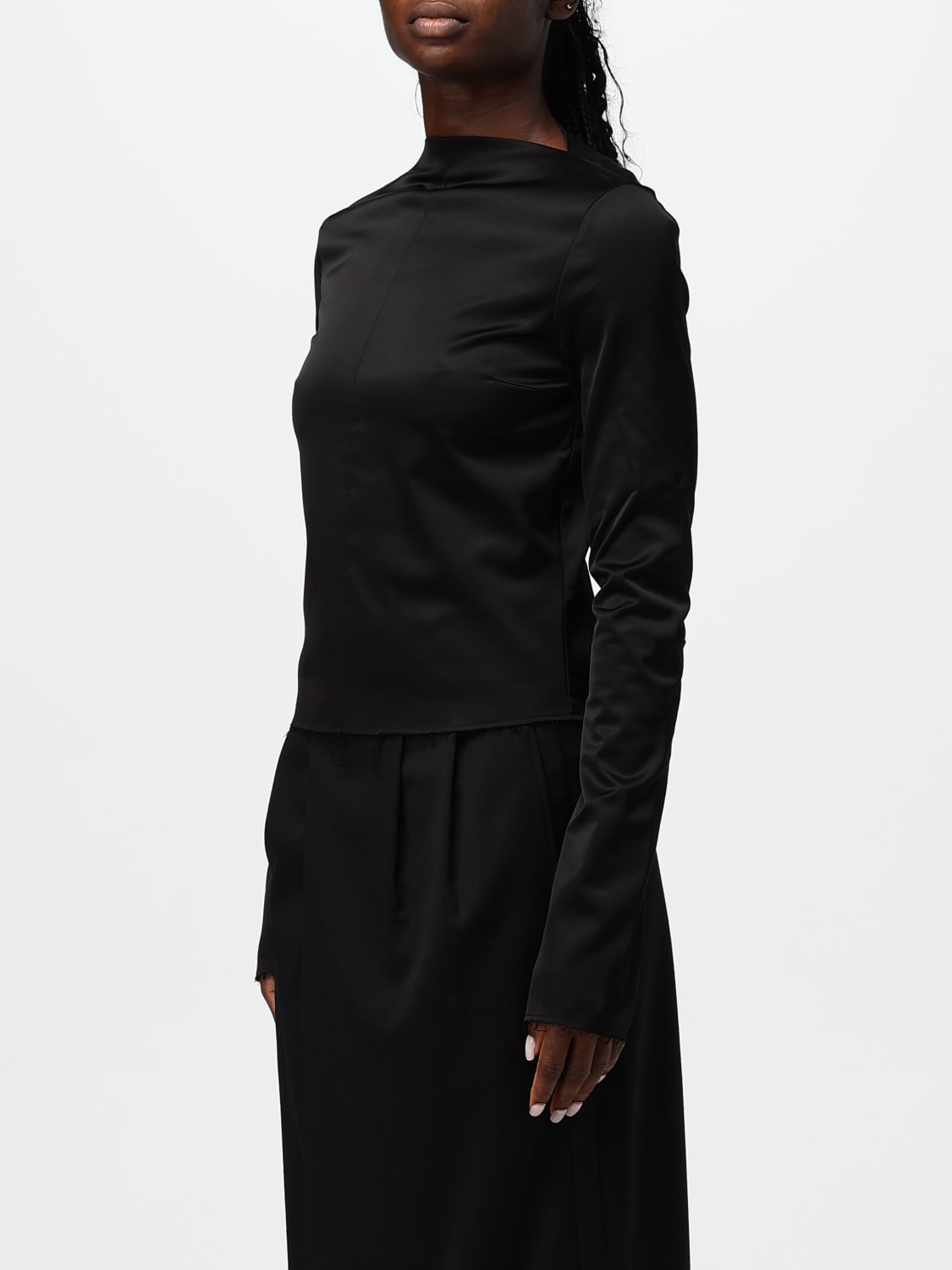 Giglio Maglia MM6 Maison Margiela in viscosa stretch Vendita Economica