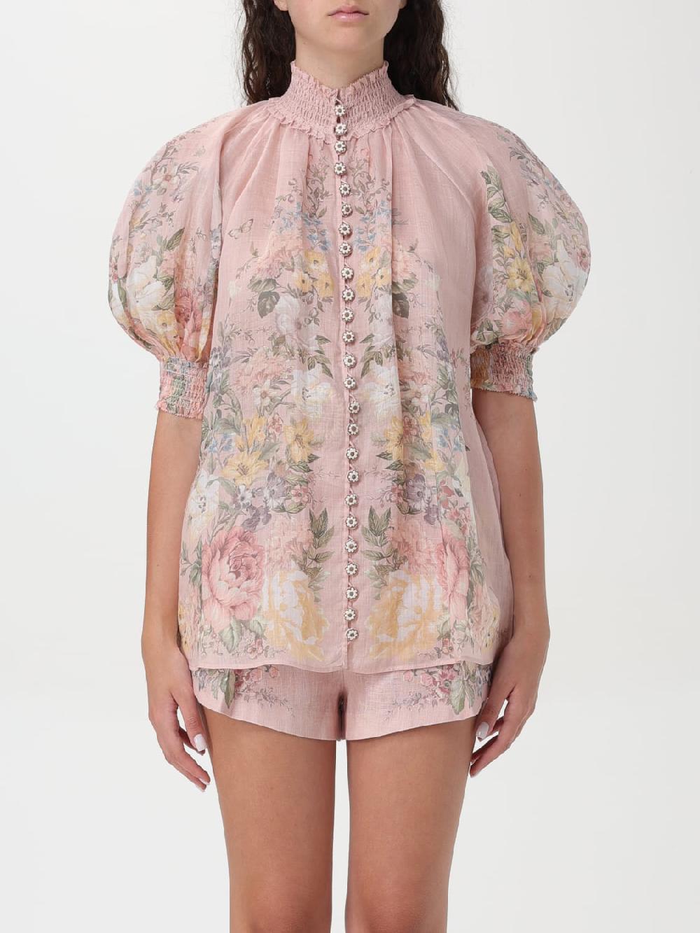 Giglio Camicia floreale Zimmermann Fornitura limitata