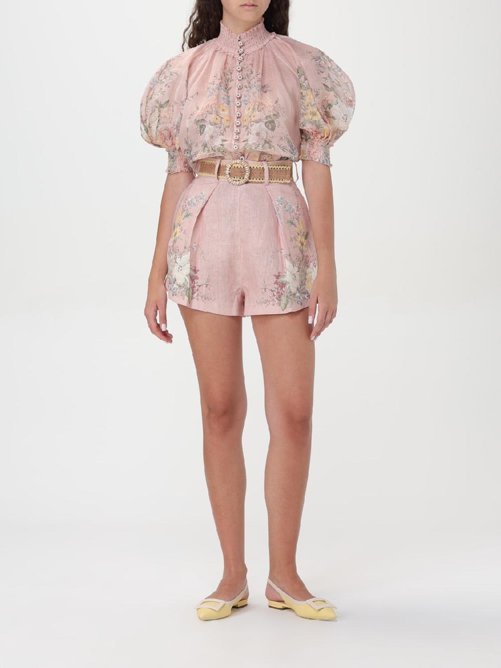 Giglio Camicia floreale Zimmermann Fornitura limitata