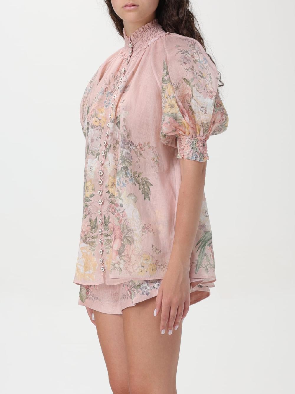 Giglio Camicia floreale Zimmermann Fornitura limitata