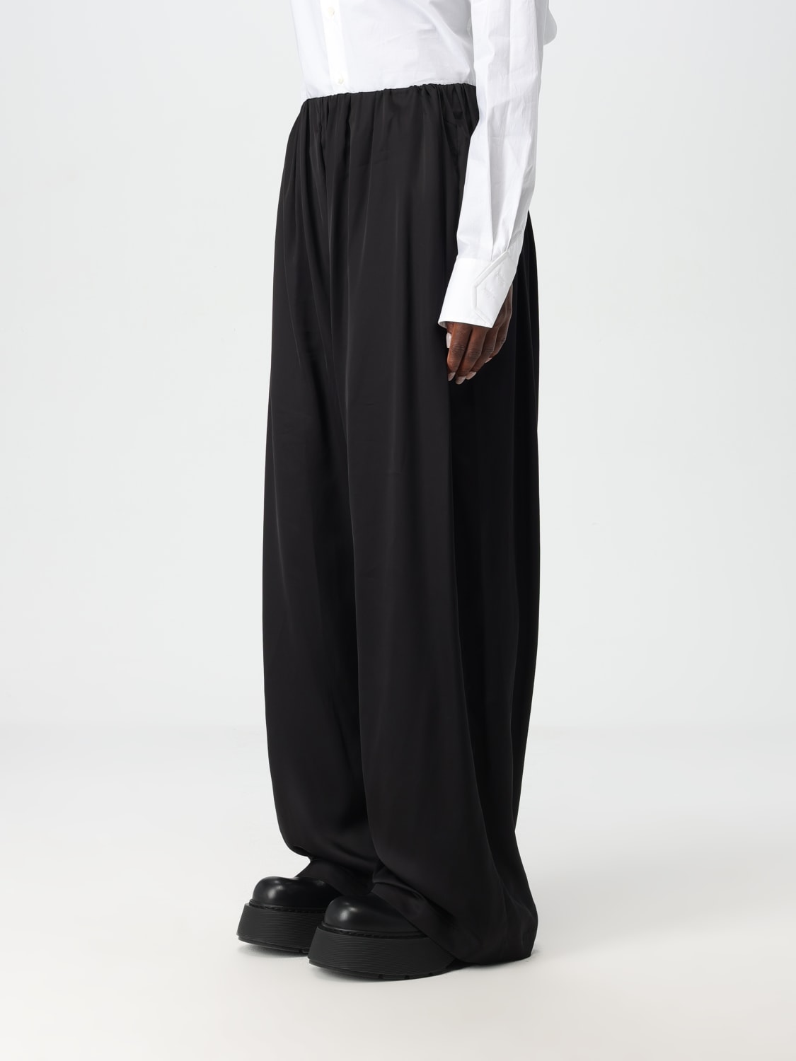 Giglio Pantalone MM6 Maison Margiela in viscosa Offerta temporanea