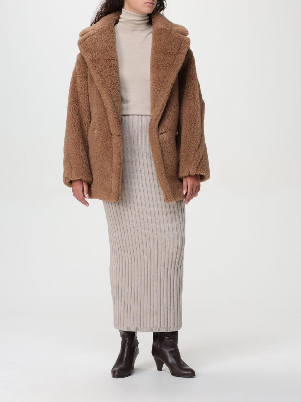 Giglio Cappotto Teddy Max Mara in lana di cammello Lightning offer