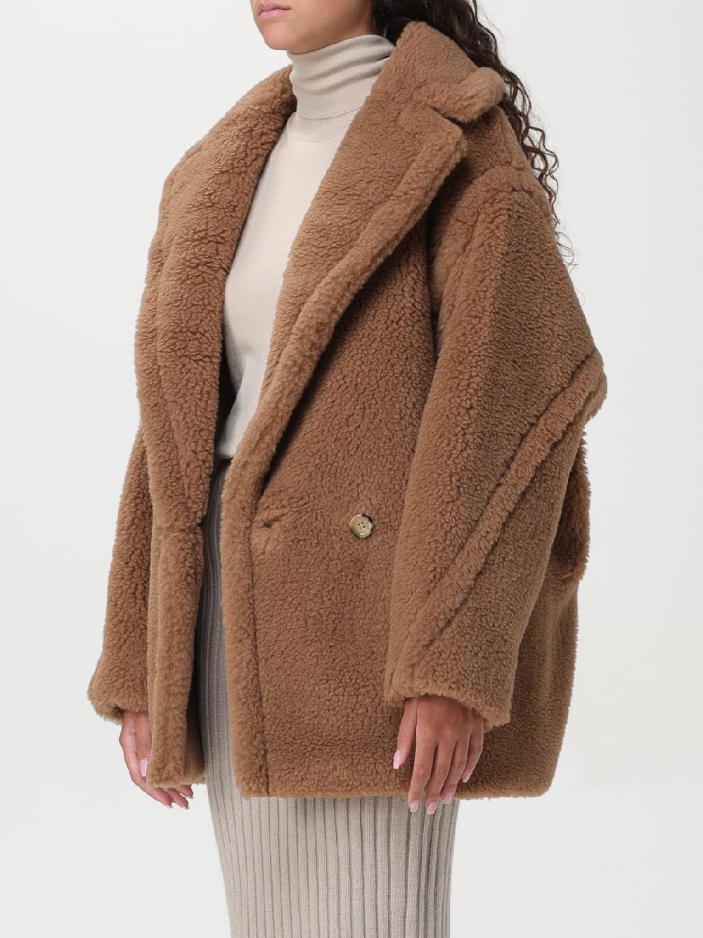 Giglio Cappotto Teddy Max Mara in lana di cammello Lightning offer