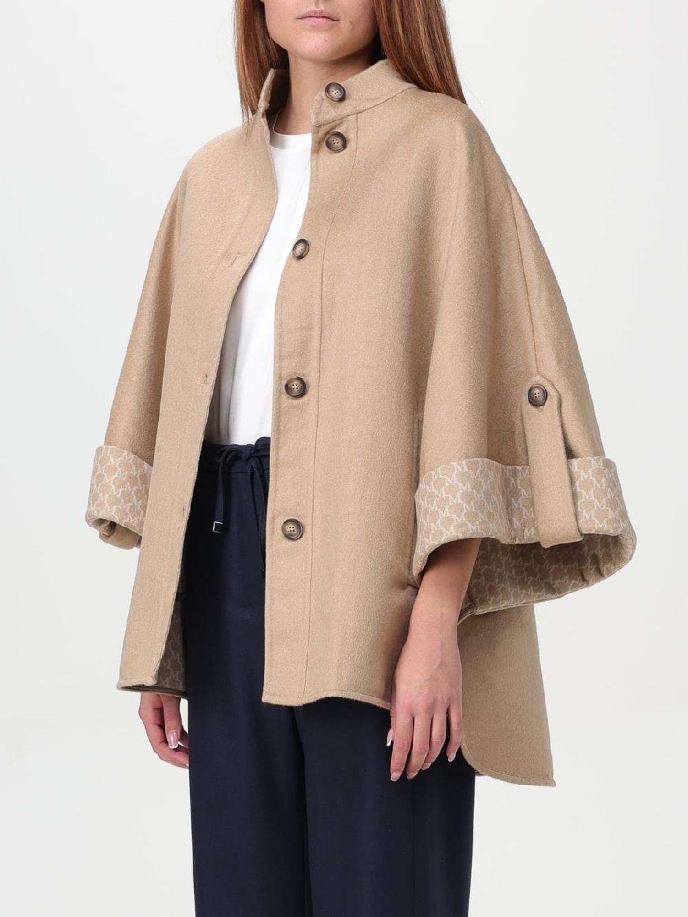 Giglio Cappotto Max Mara in lana vergine Offerte giornaliere