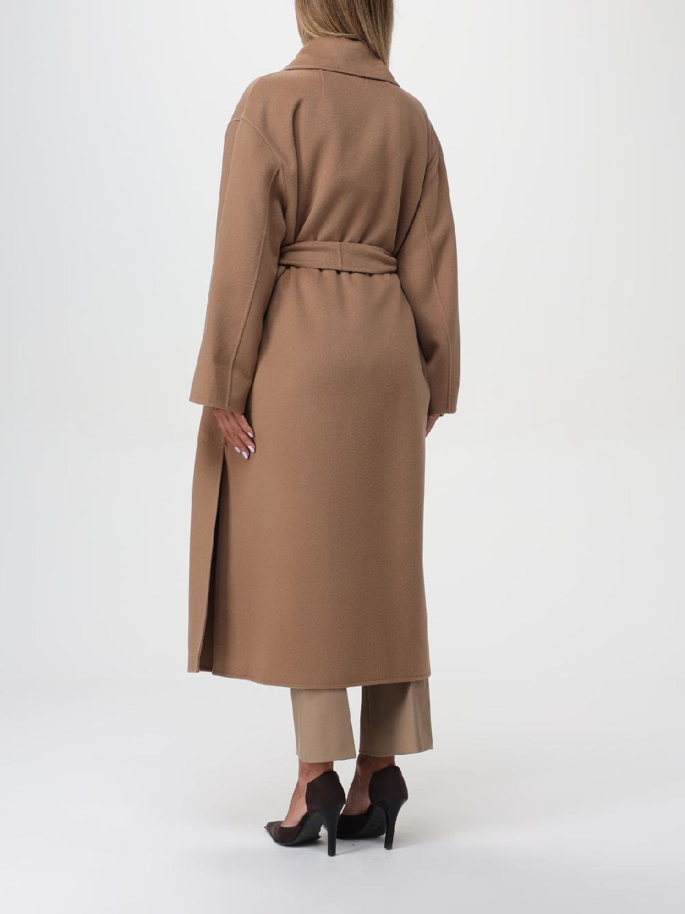 Giglio Cappotto a vestaglia in lana vergine Max Mara Enormi risparmi