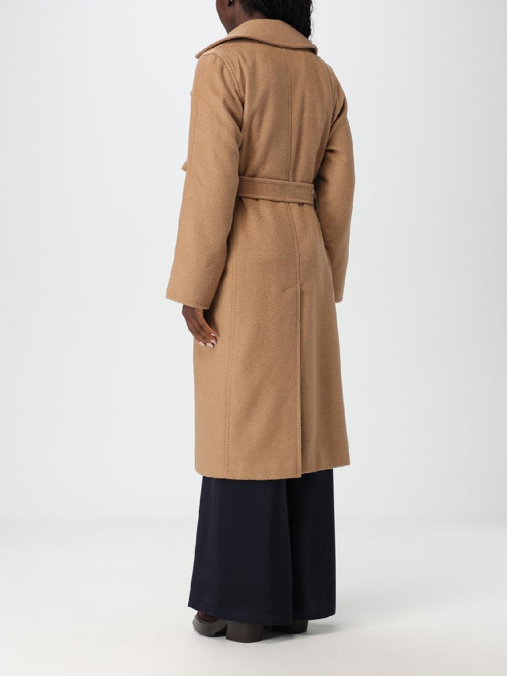 Giglio Cappotto Max Mara in lana di cammello Latest stili