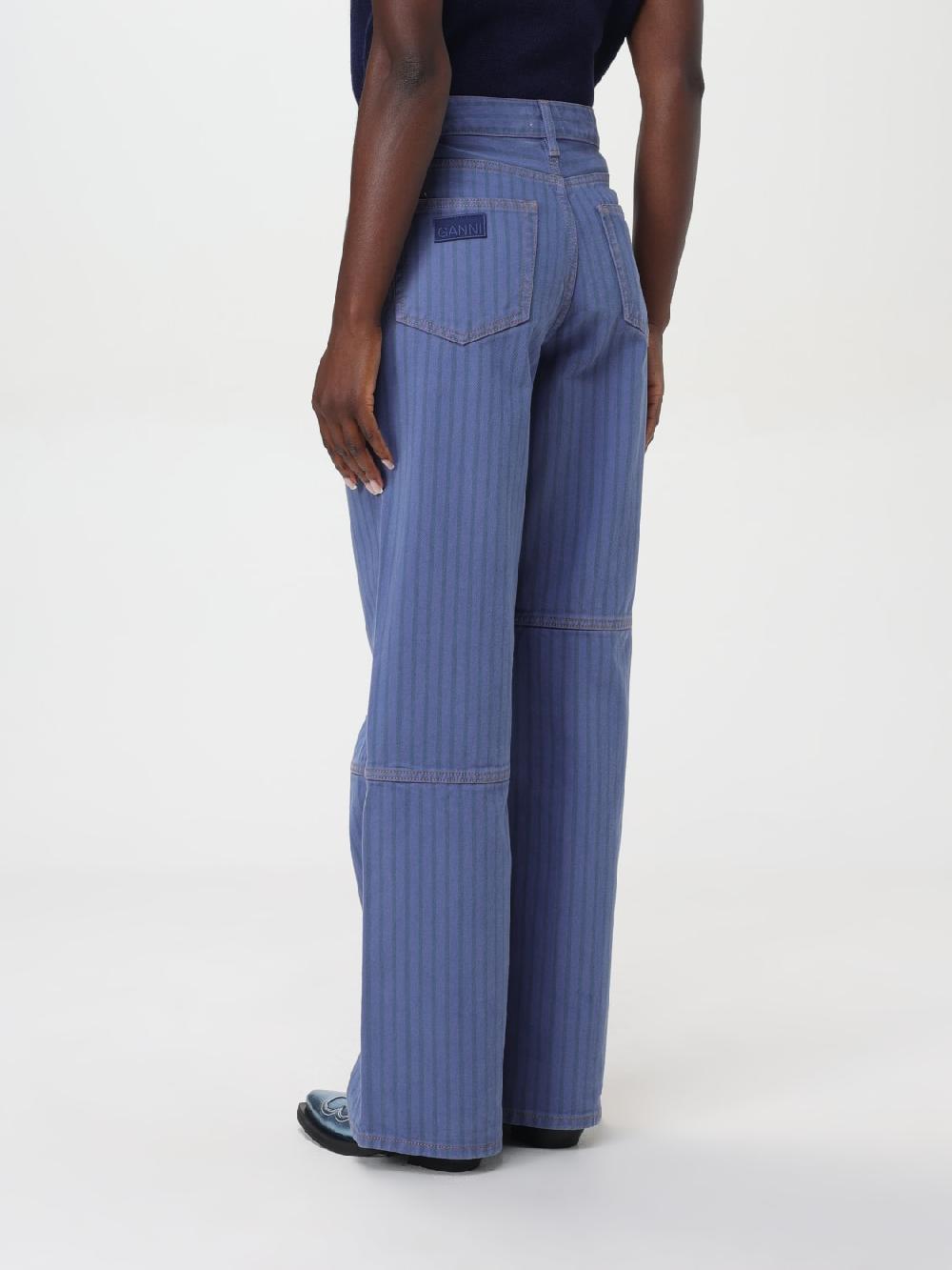 Giglio Jeans a righe Ganni Ultimo giorno