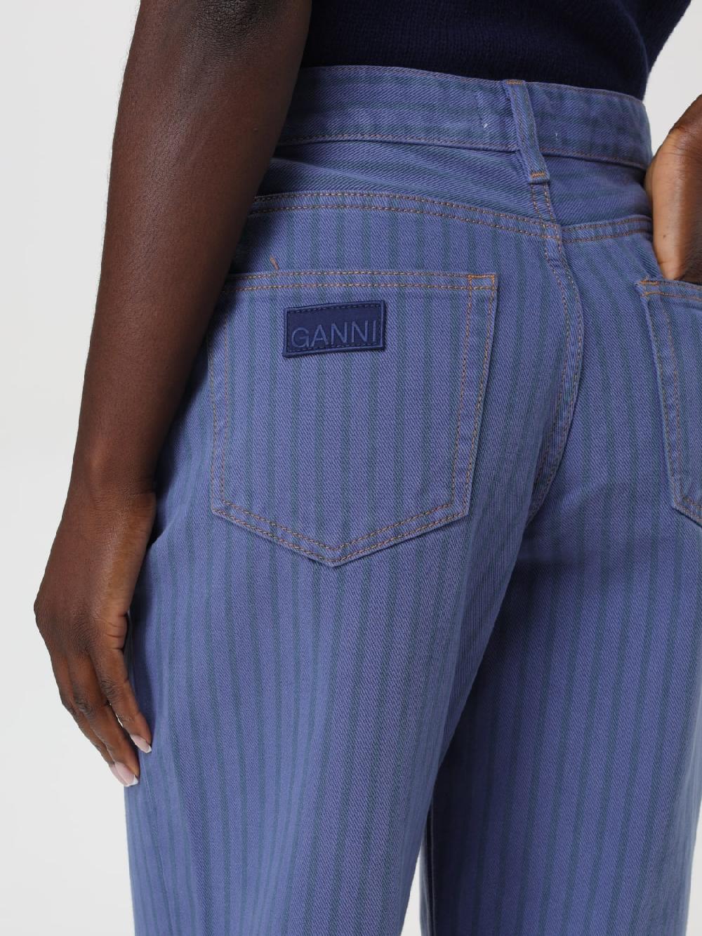 Giglio Jeans a righe Ganni Ultimo giorno