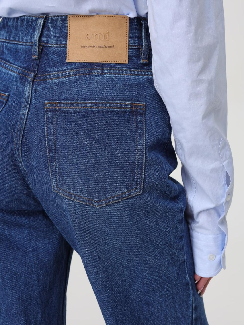 Giglio Jeans Ami Paris in denim di cotone Fino al 50% di sconto