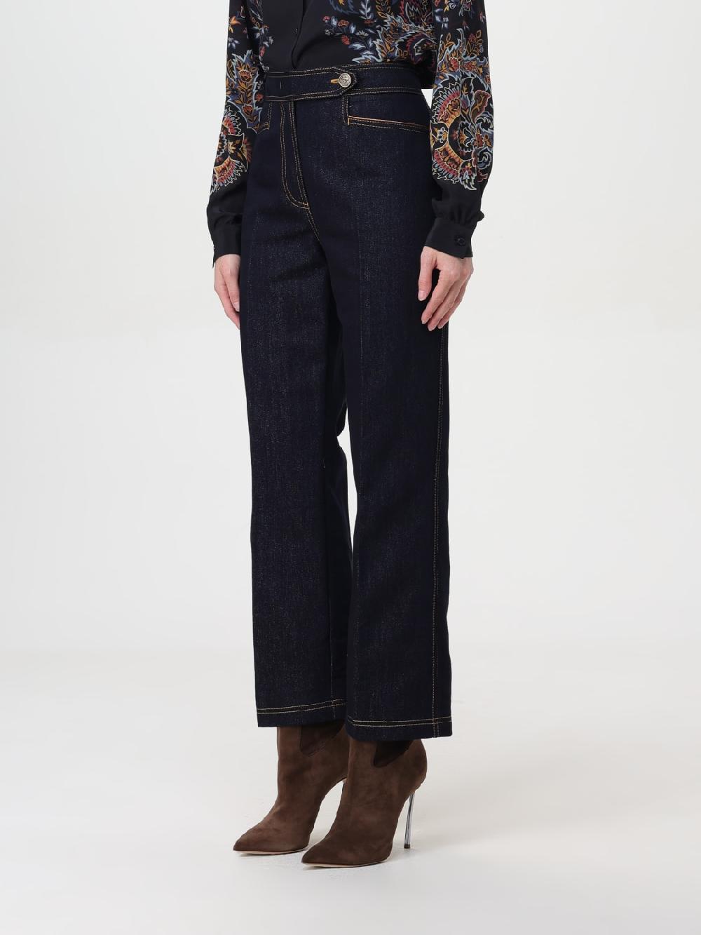 Giglio Jeans Etro in denim di cotone Fino al 60% di sconto