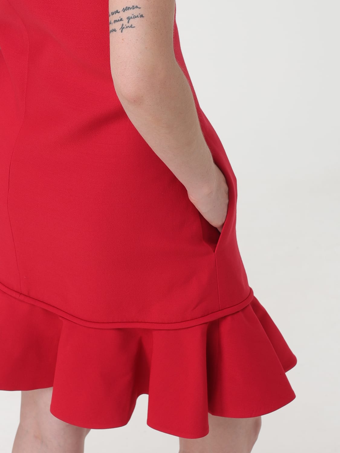 Giglio Abito mini Valentino in crêpe couture Promozione