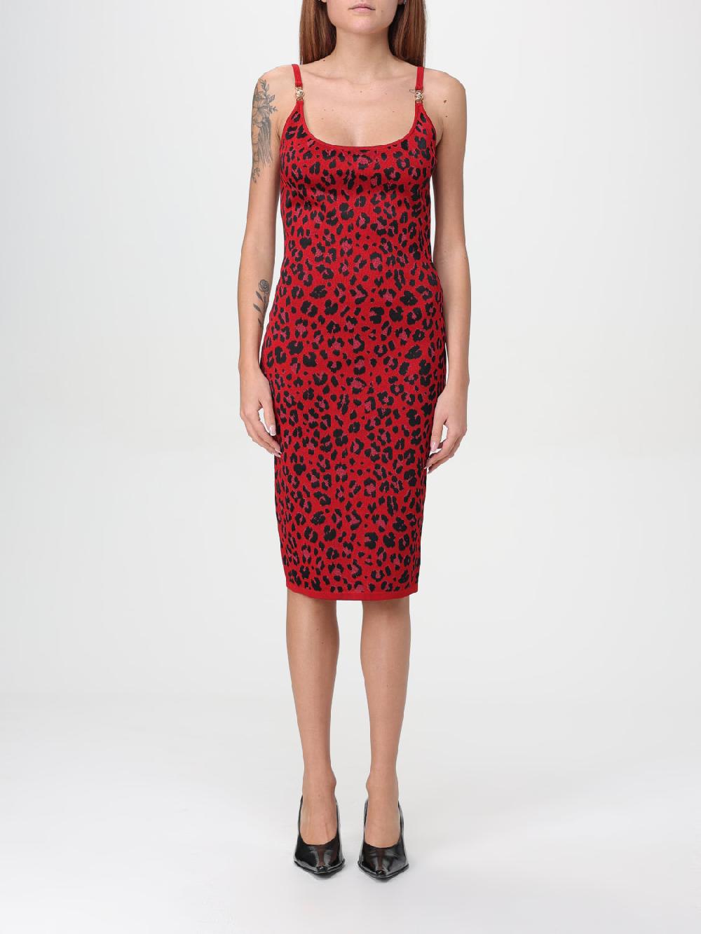 Giglio Abito animalier Versace Pezzi Unici