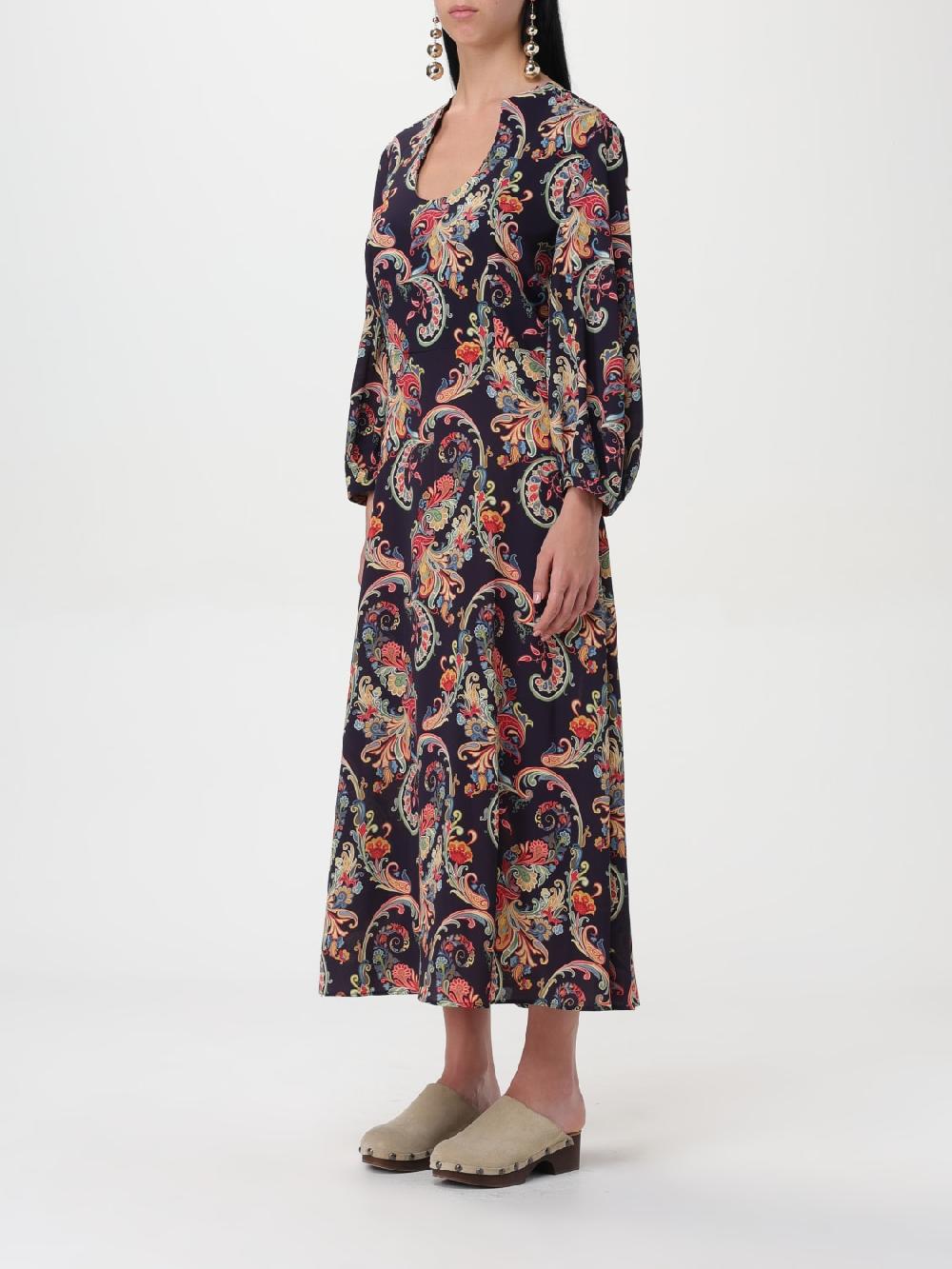 Giglio Abito Paisley Etro Moda