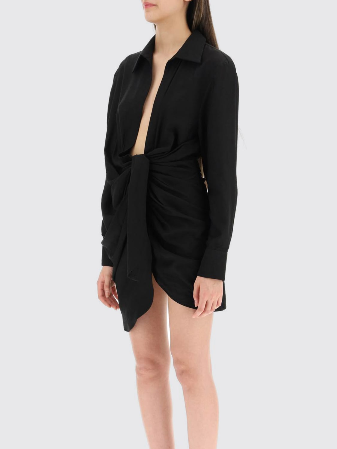 Giglio Abito chemisier Jacquemus in misto viscosa Grande vendita