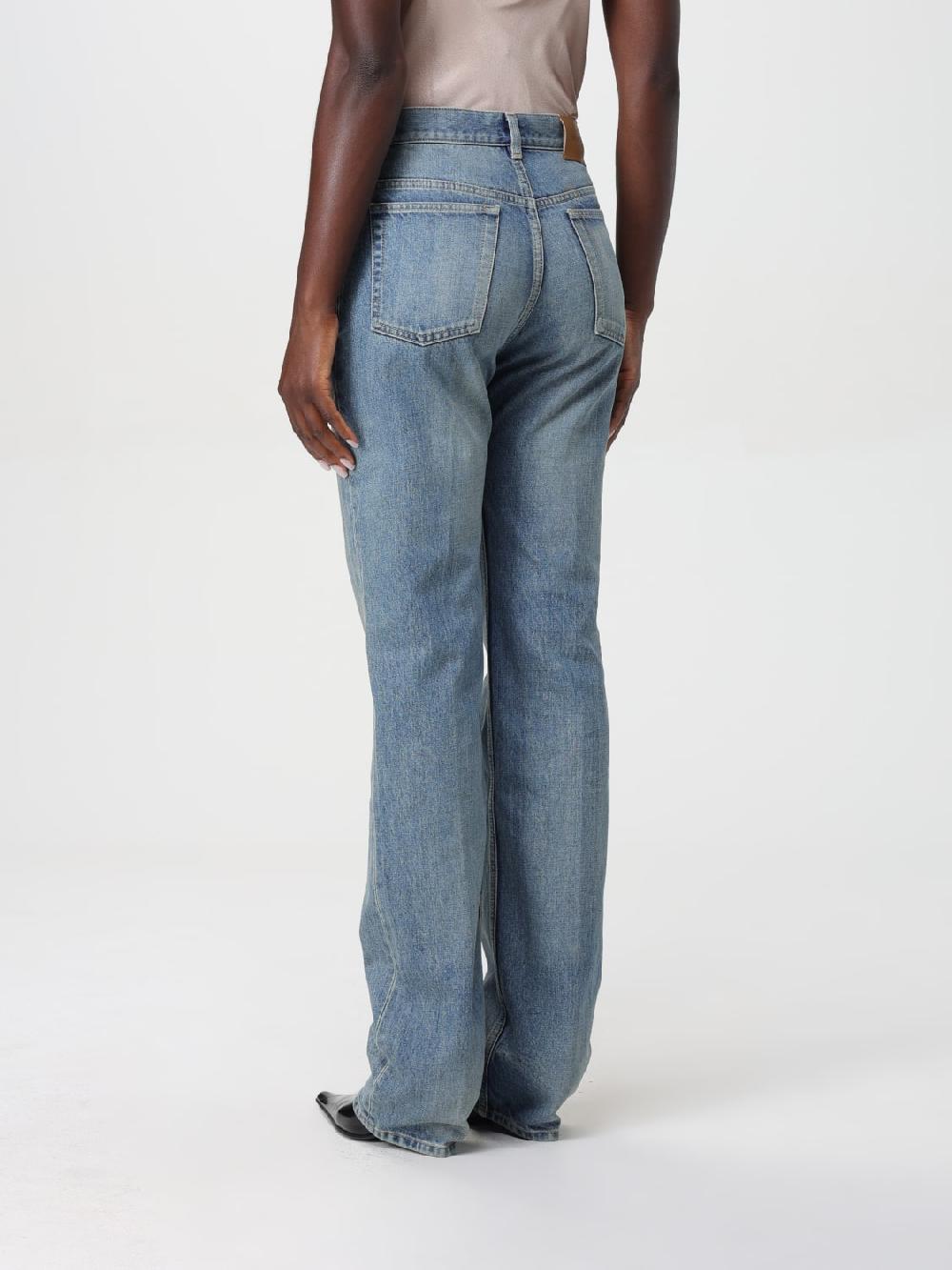 Giglio Jeans Saint Laurent in denim di cotone Shopping online