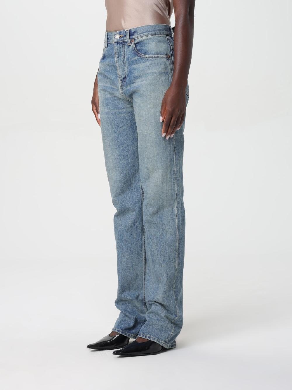 Giglio Jeans Saint Laurent in denim di cotone Shopping online