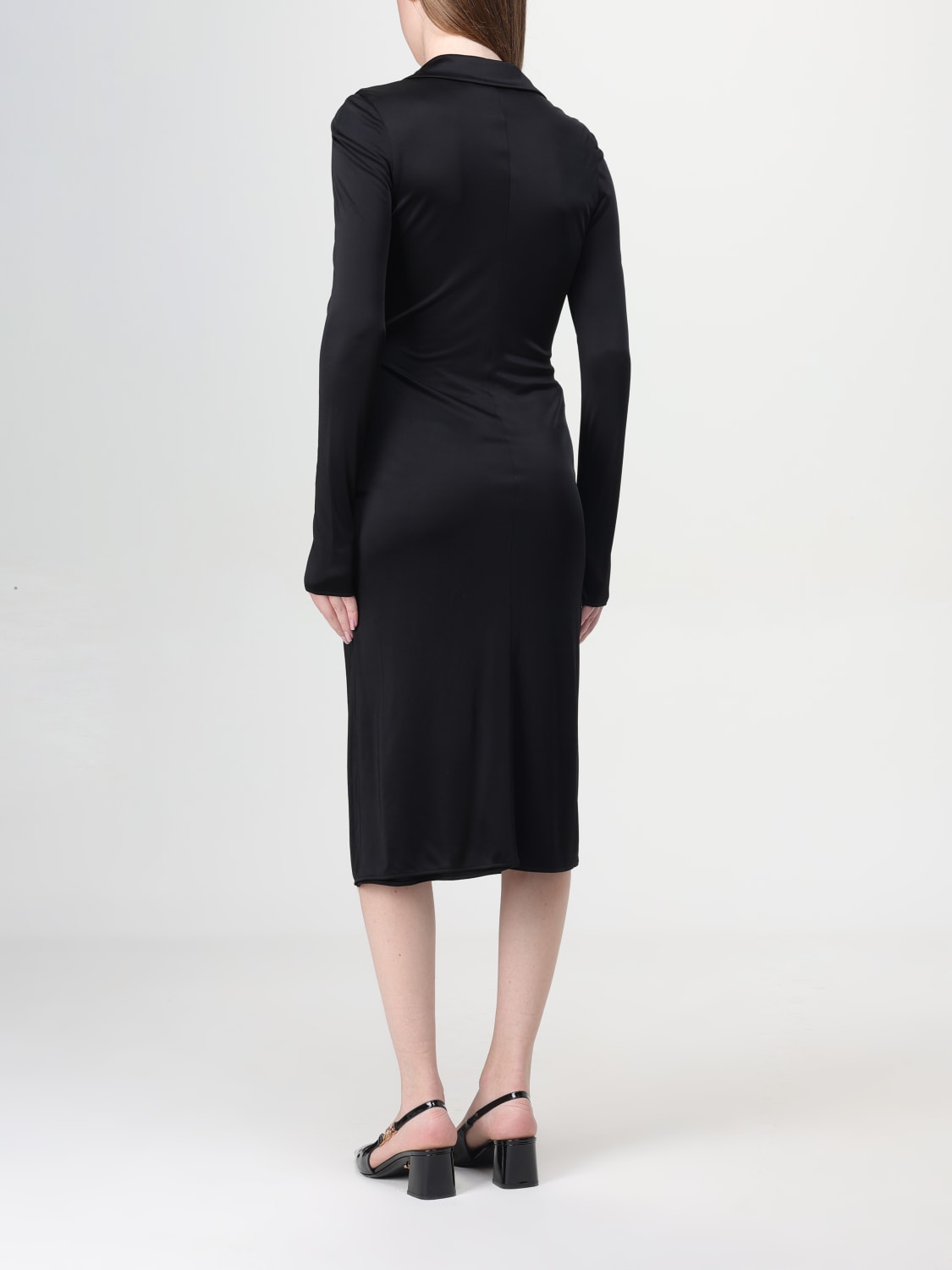 Giglio Abito Medusa Versace in viscosa Online Outlet
