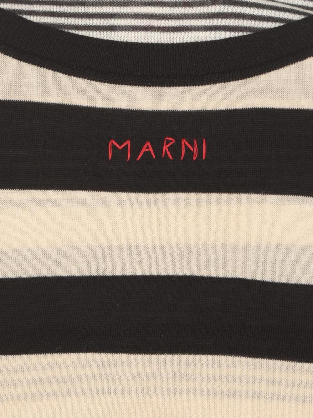 Giglio Abito Marni in maglia di cotone Liquidazione