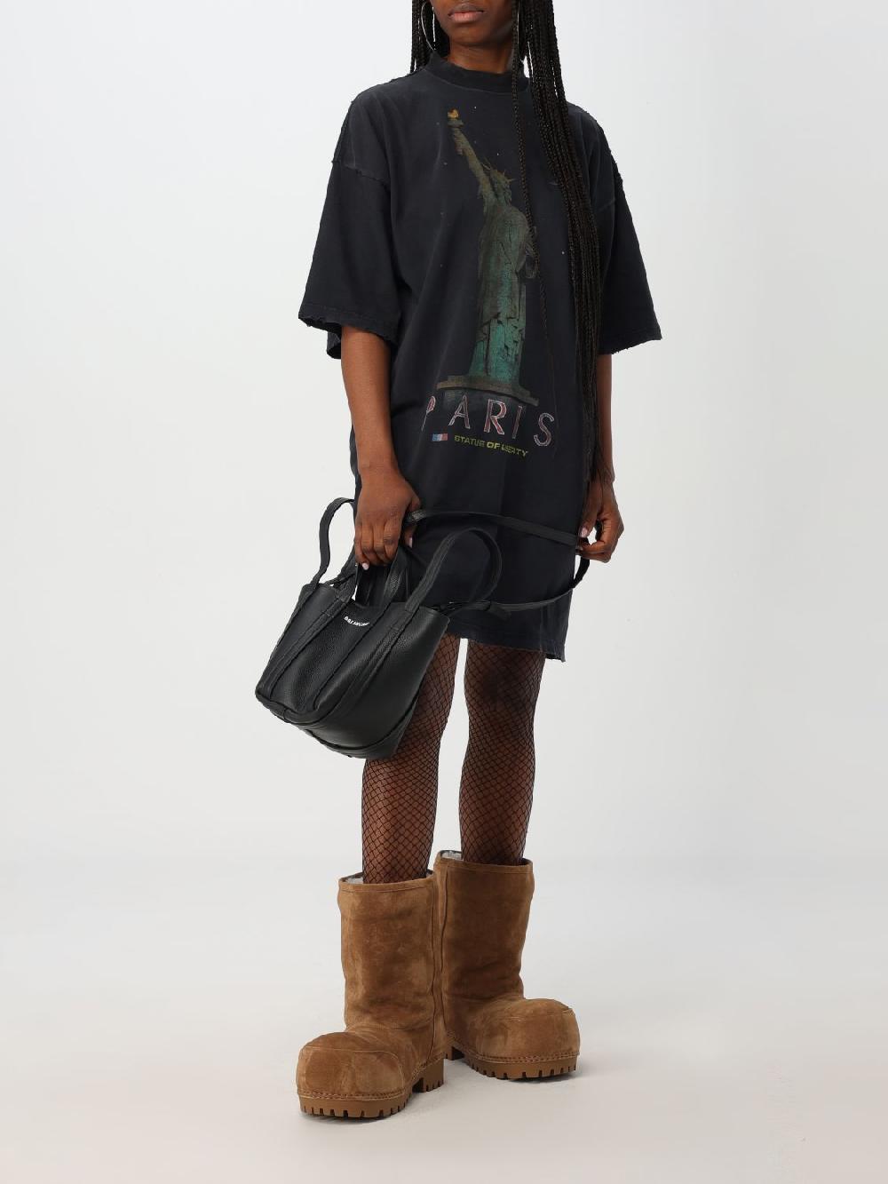 Giglio Abito Balenciaga in cotone con stampa Super Saving Price