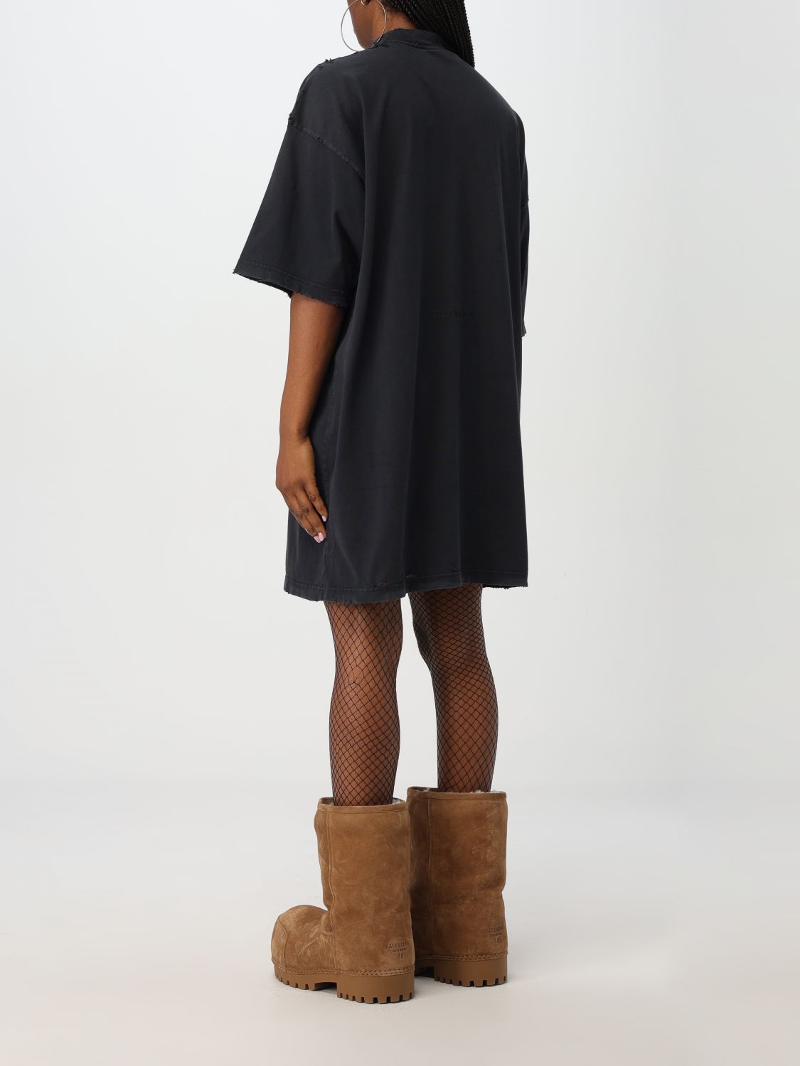 Giglio Abito Balenciaga in cotone con stampa Super Saving Price