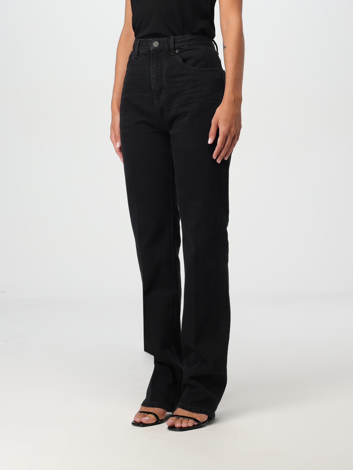Giglio Jeans Saint Laurent in denim di cotone Super sconto