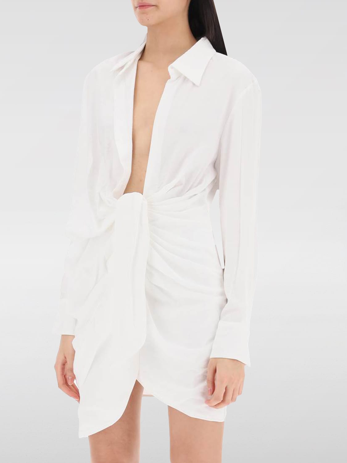 Giglio Abito chemisier Jacquemus in misto viscosa Vendita