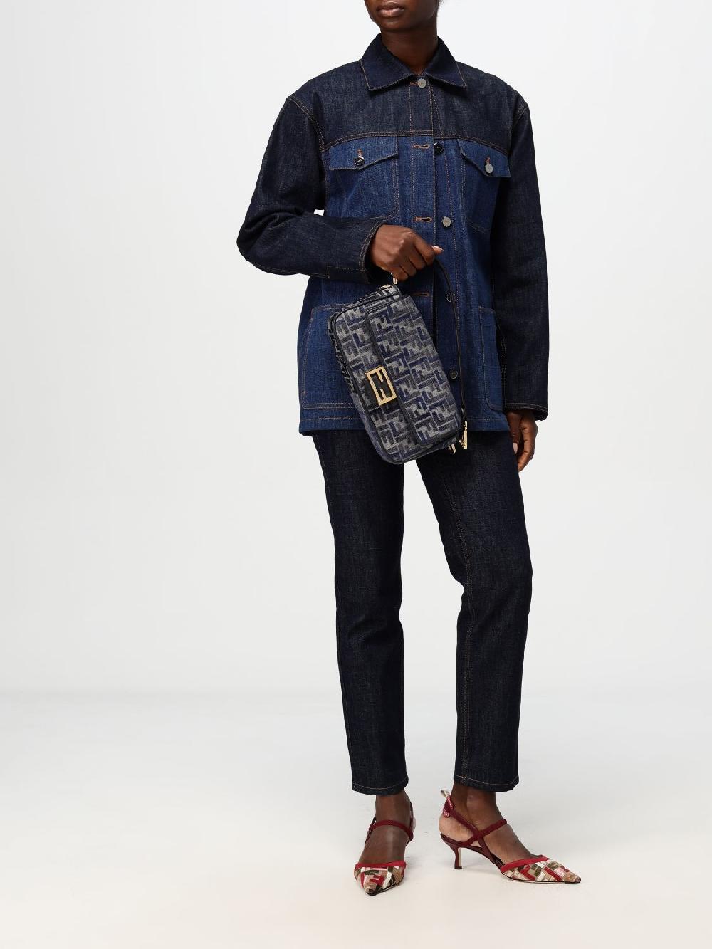 Giglio Jeans Fendi in denim di cotone Online