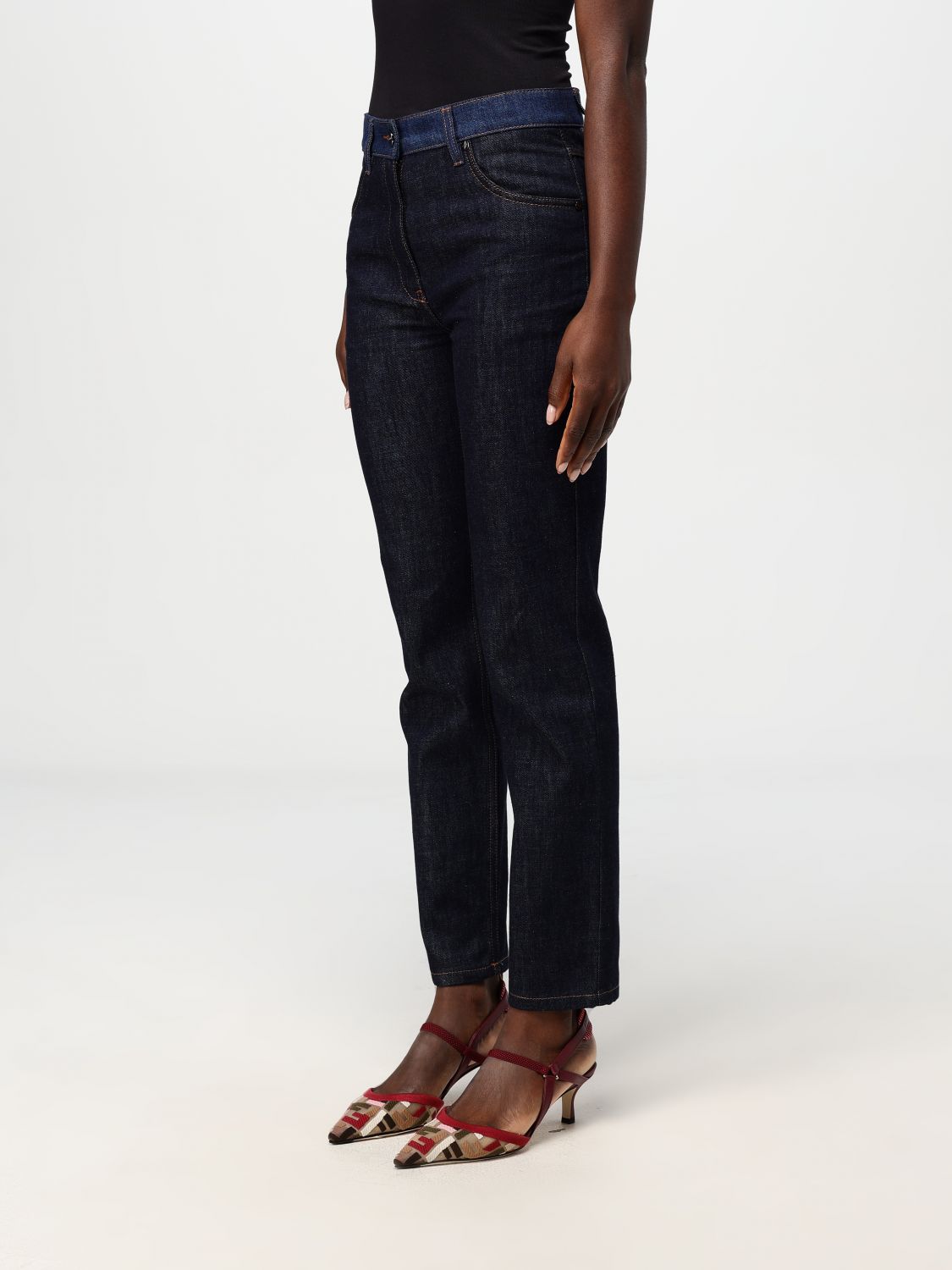 Giglio Jeans Fendi in denim di cotone Online