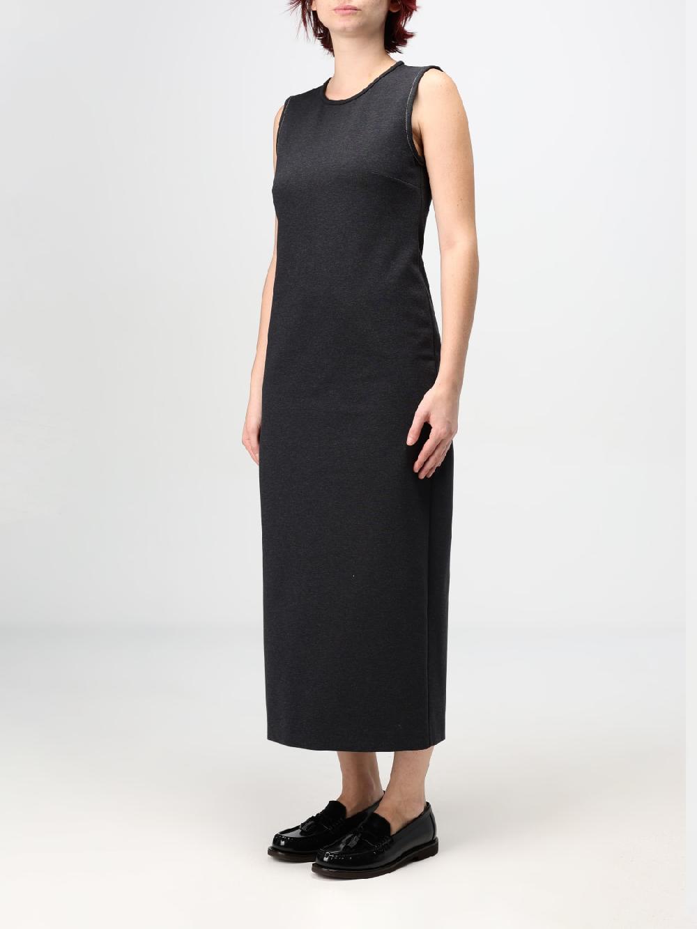 Giglio Abito basic Brunello Cucinelli in misto cotone Outlet