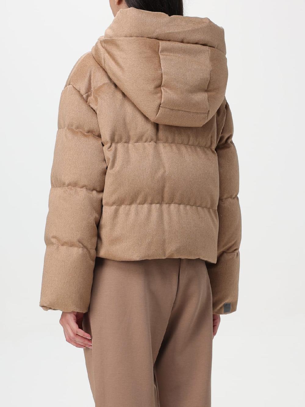 Giglio Piumino con cappuccio Max Mara The Cube Saldi Di Fabbrica