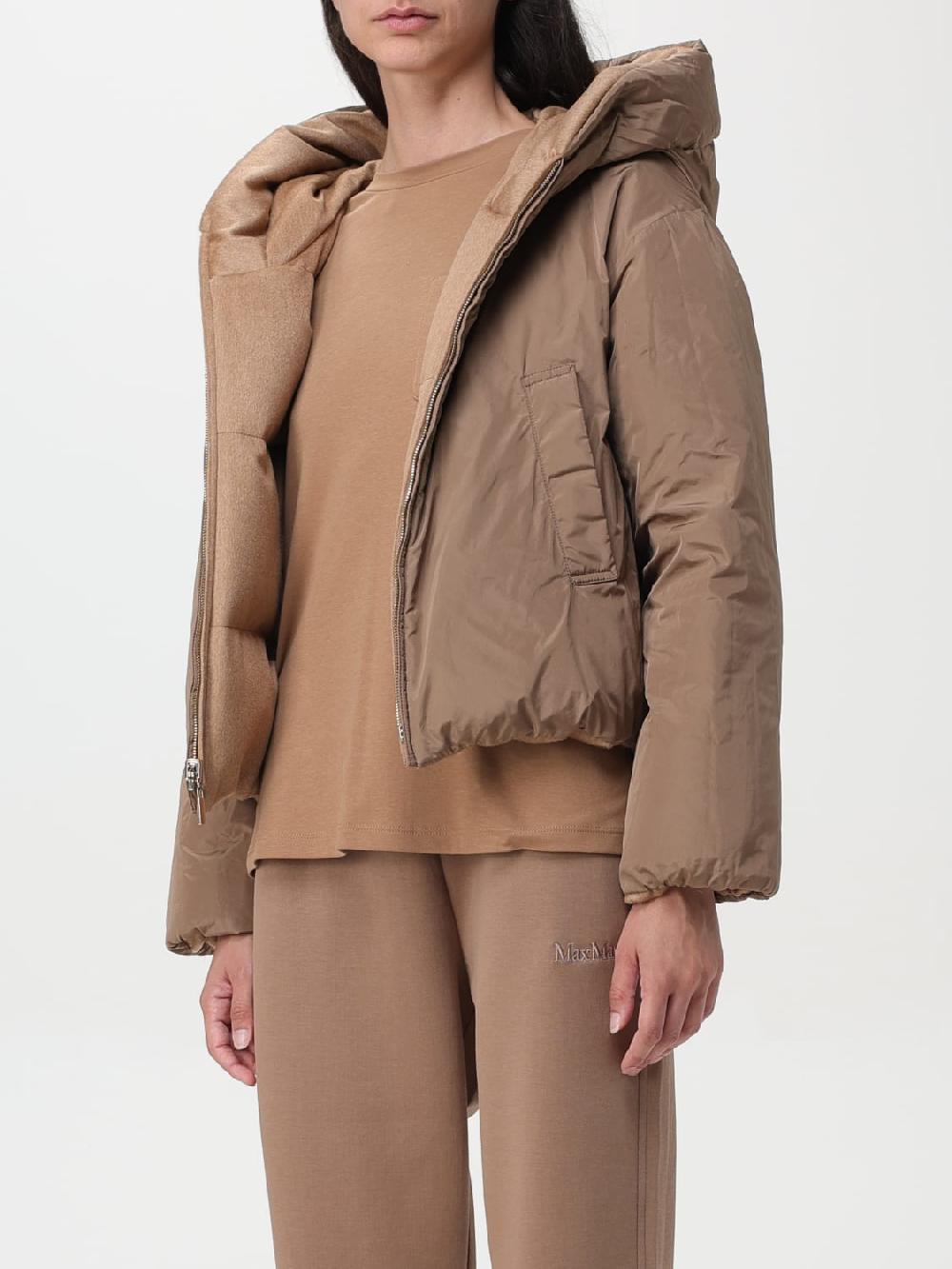 Giglio Piumino con cappuccio Max Mara The Cube Saldi Di Fabbrica
