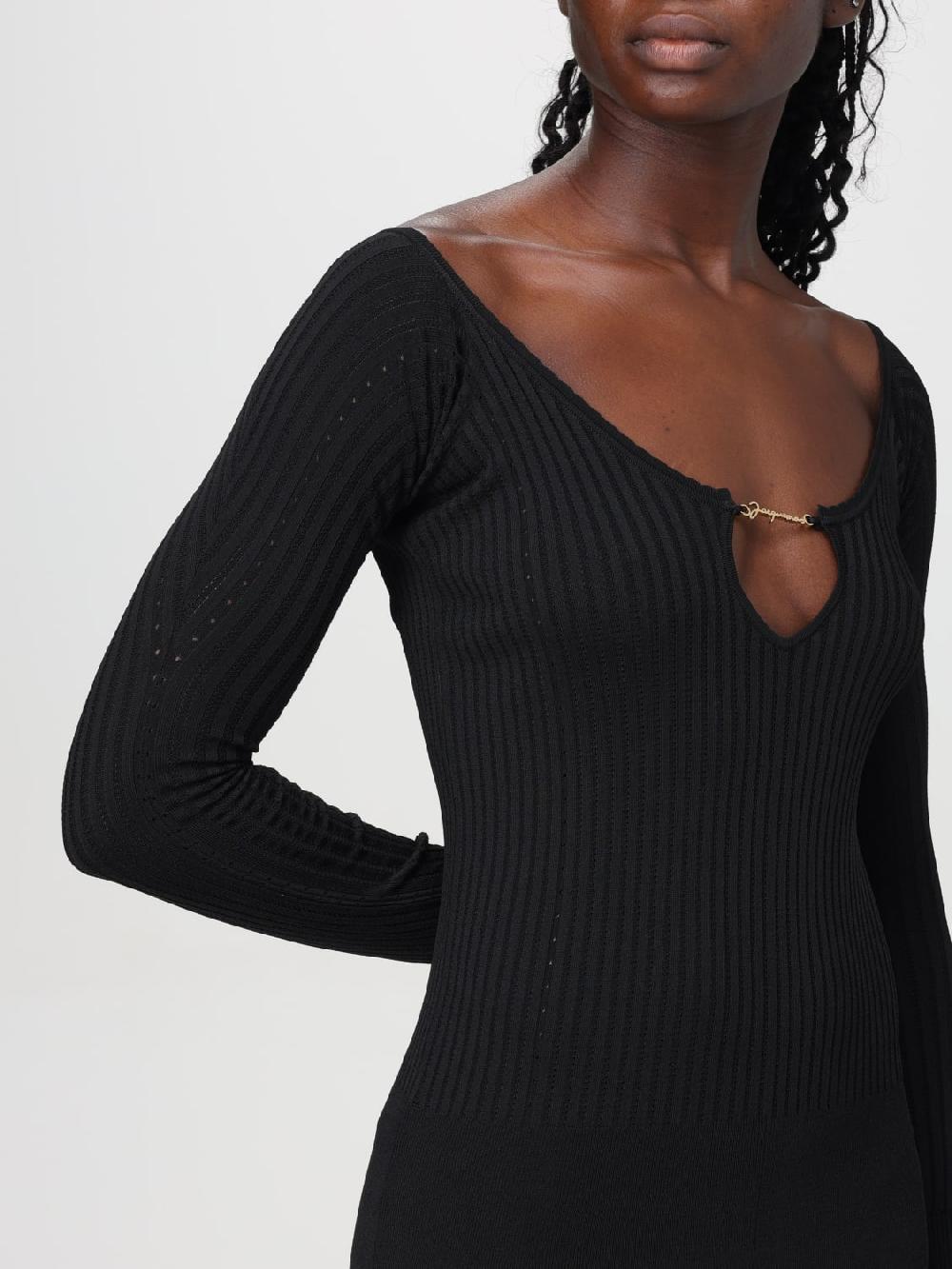 Giglio Abito a v Jacquemus a costine Offerta speciale