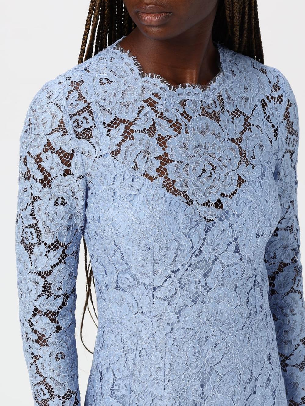 Giglio Abito midi Dolce & Gabbana in pizzo Grande vendita